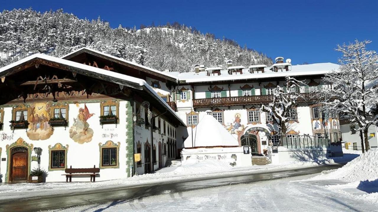 Gasthof & Hotel Zur Post Wallgau Exterior photo
